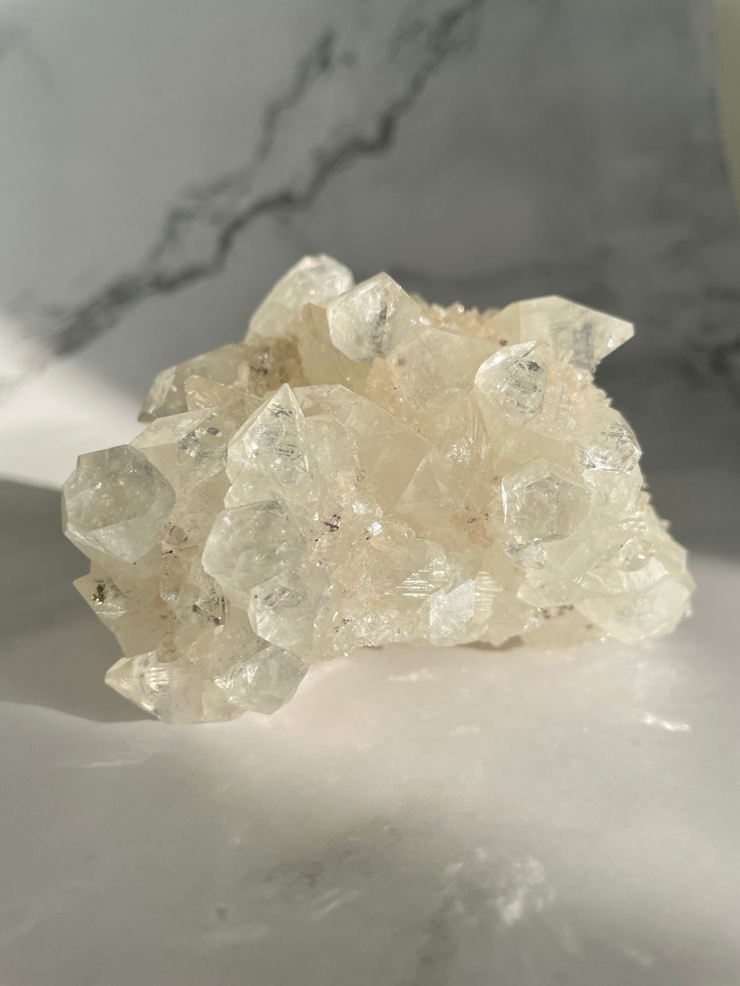 Apophyllite Crystal Cluster