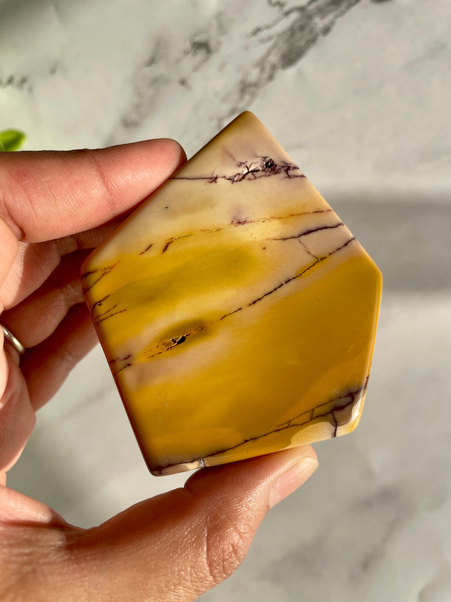 Mookaite Jasper Polished Slab Crystal