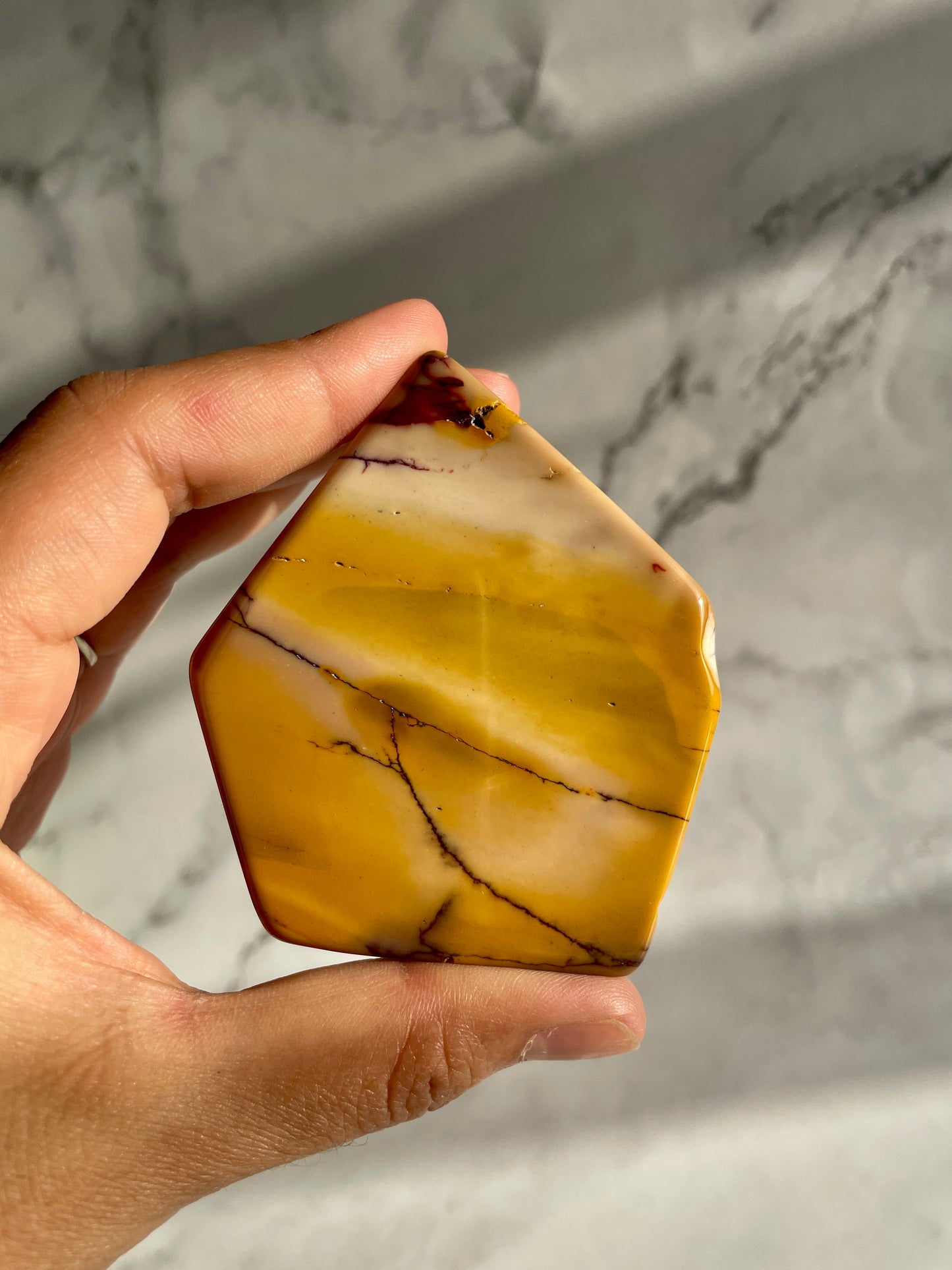 Mookaite Jasper Polished Slab Crystal