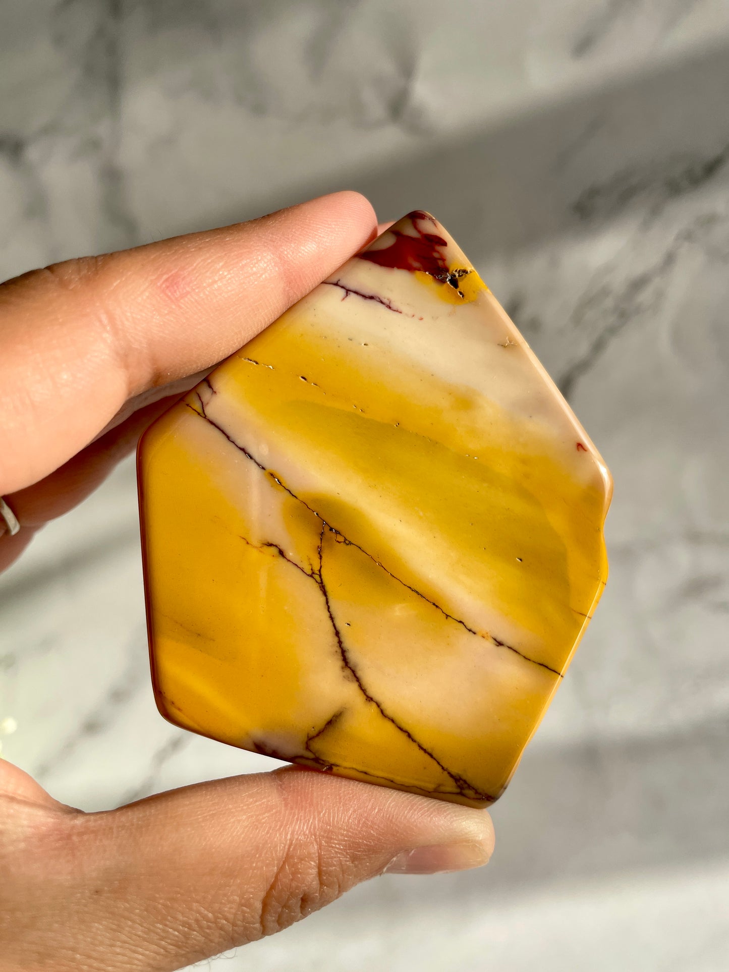 Mookaite Jasper Polished Slab Crystal