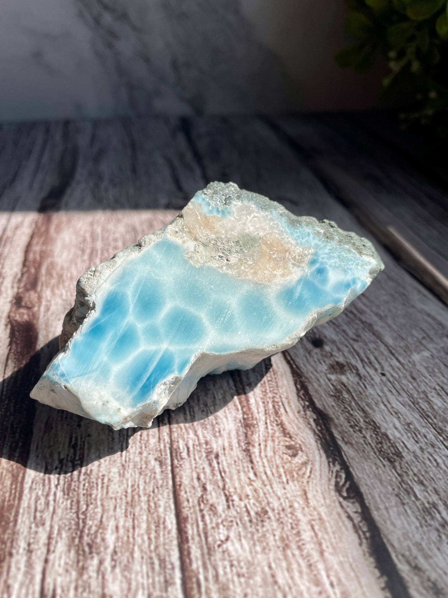 Raw Larimar Specimen