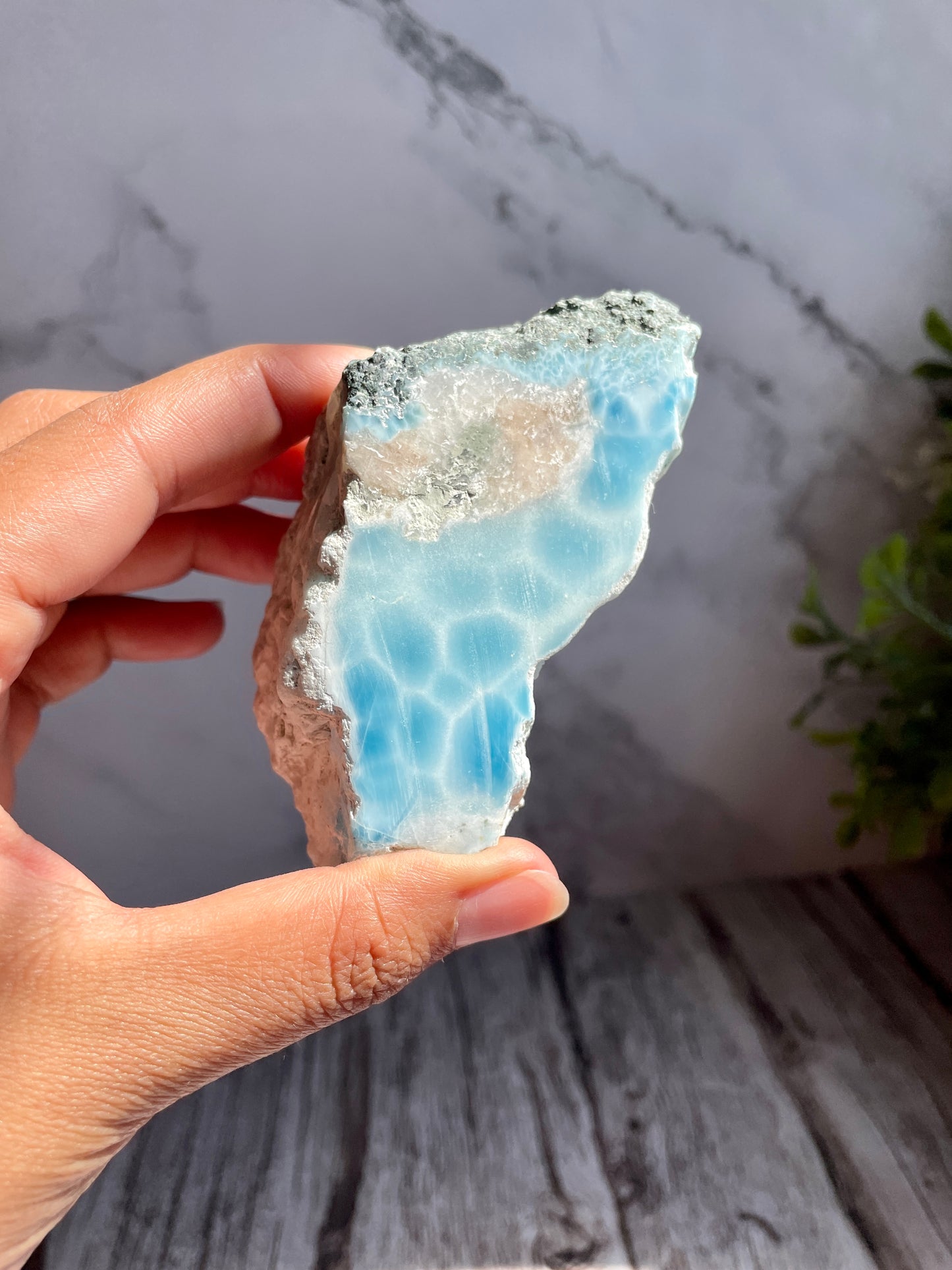 Raw Larimar Specimen