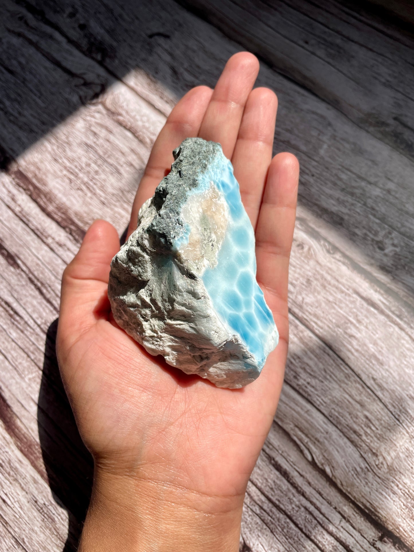 Raw Larimar Specimen