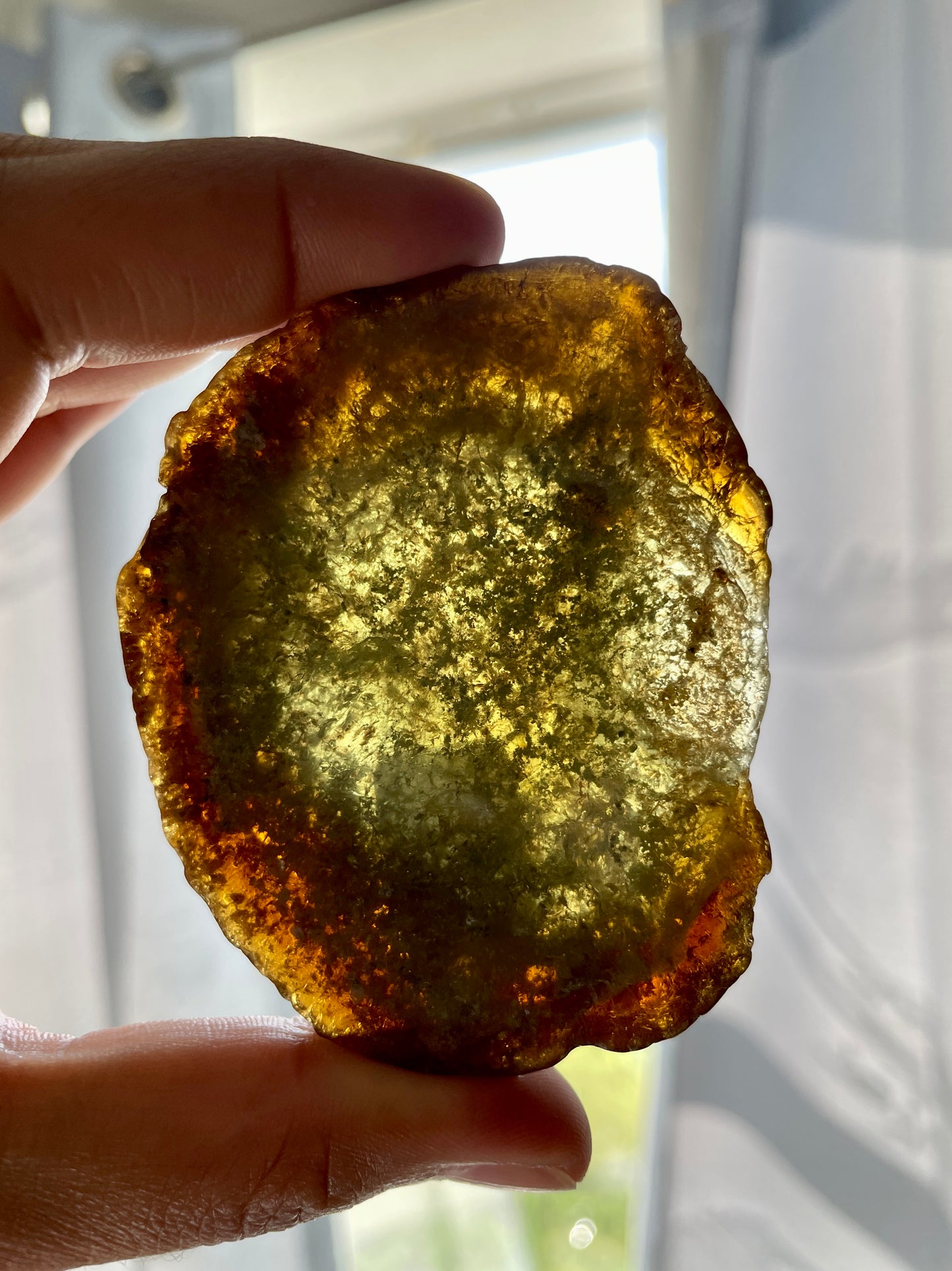 Green Garnet Slabs - Grossular Garnet