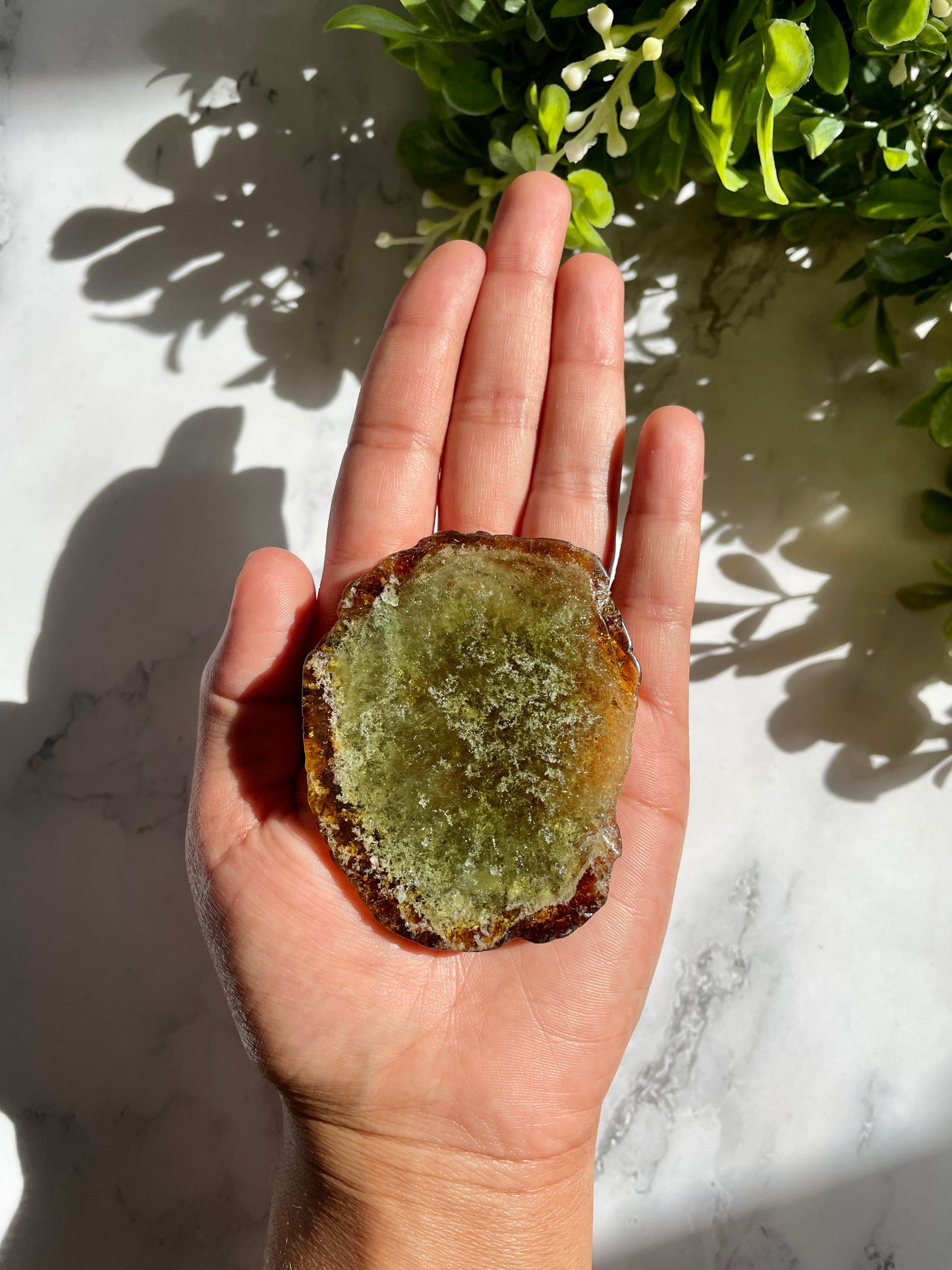 Green Garnet Slabs - Grossular Garnet