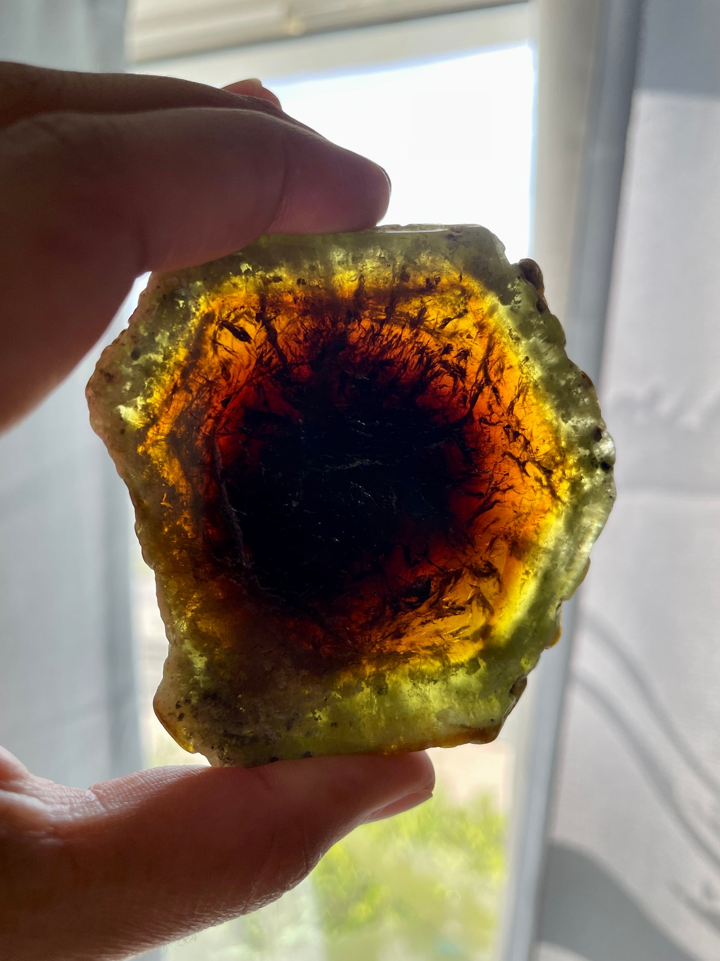 Green Garnet Slabs - Grossular Garnet