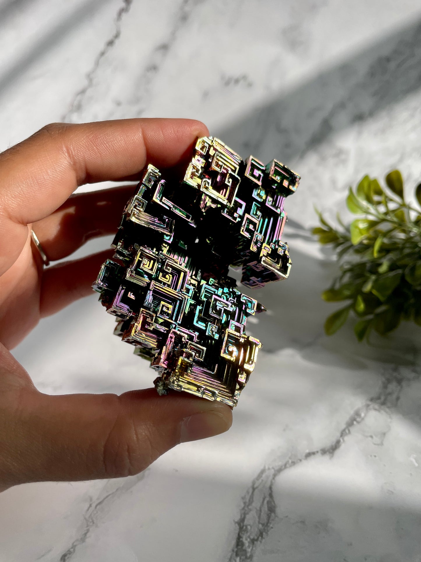 Large Bismuth Titanium Rainbow Cluster