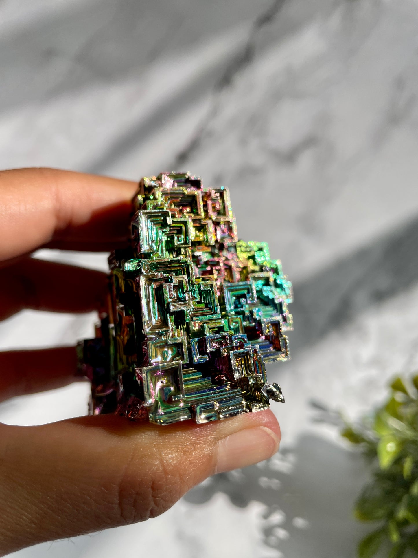 Large Bismuth Titanium Rainbow Cluster