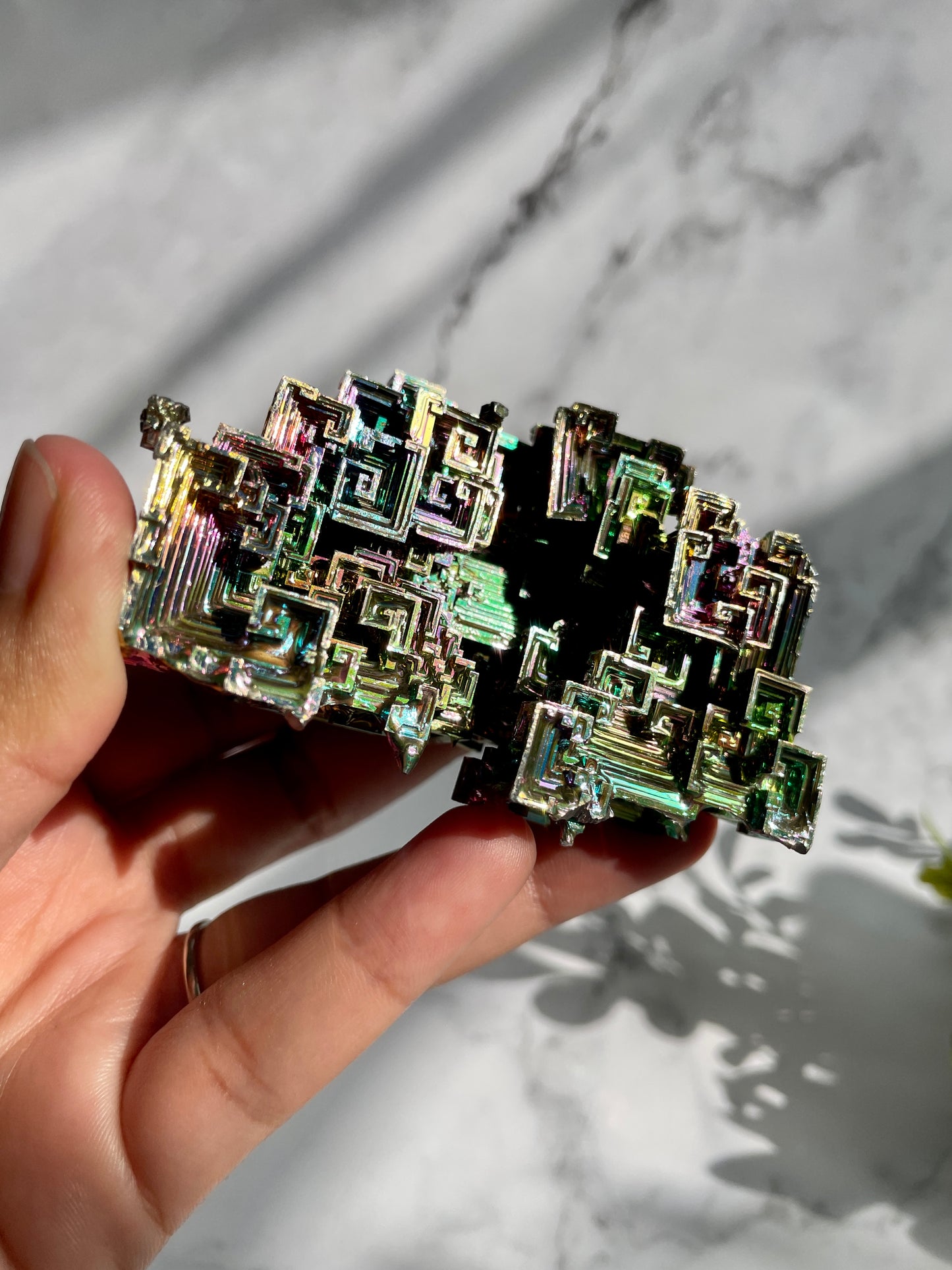 Large Bismuth Titanium Rainbow Cluster