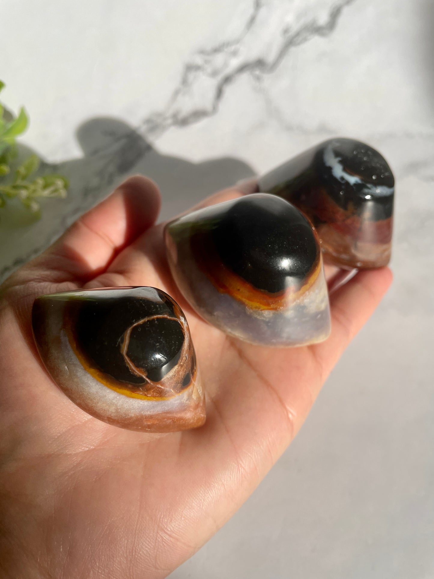 Eye Of Shiva Agates