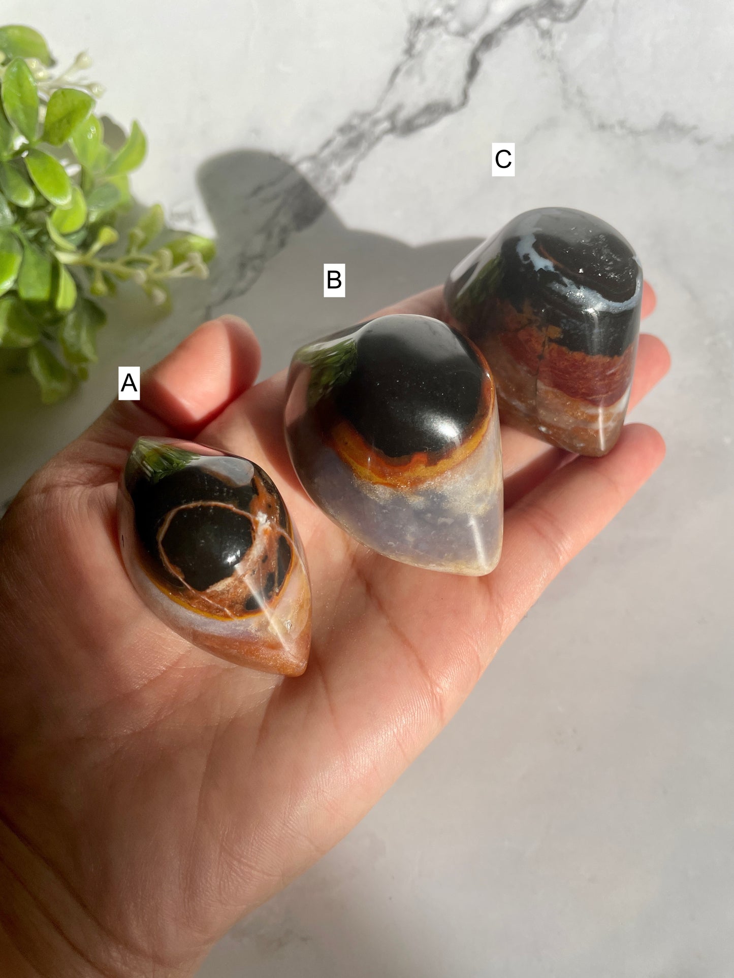 Eye Of Shiva Agates