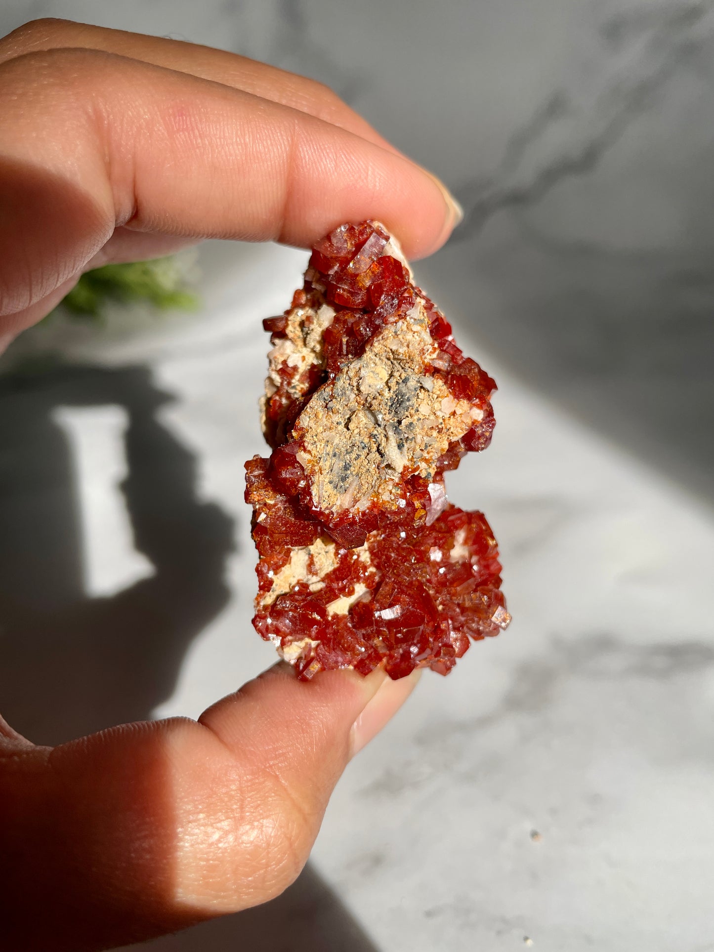 Vanadinite On Matrix Specimen - B