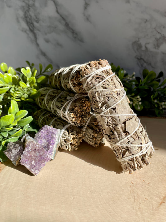 California White Sage Smoke Cleansing Bundle