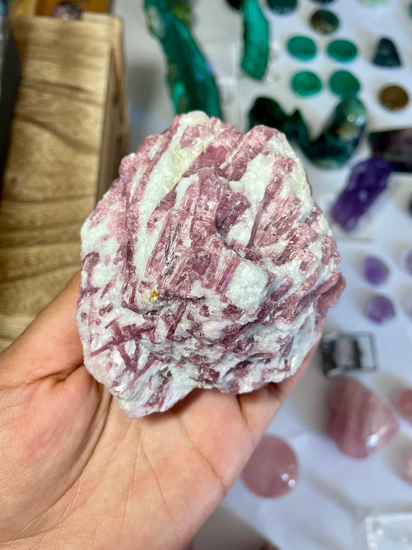 Pink Tourmaline Large Specimen