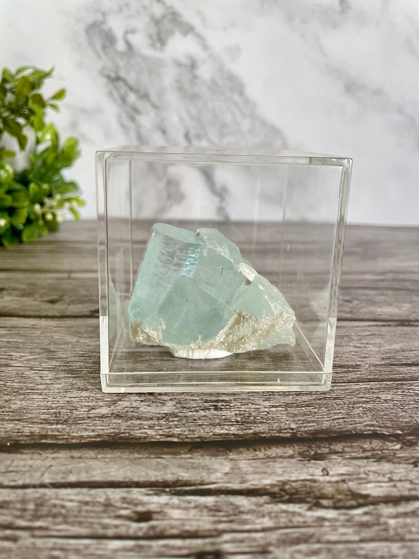 High Quality Aquamarine Cluster